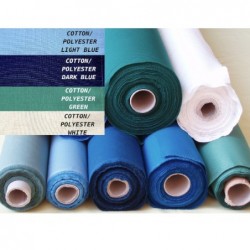 130.LC - Cotton/Polyester LUX C. fabric